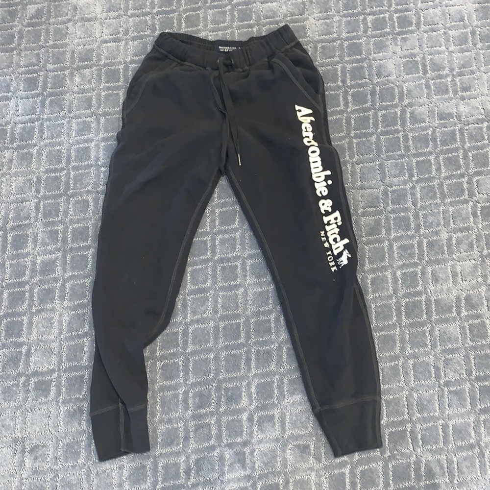 Vintage blue turquoise Abercrombie and Fitch 2000s sweatpants